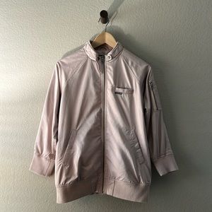 Members only 3/4 sleeve blush pink jacket